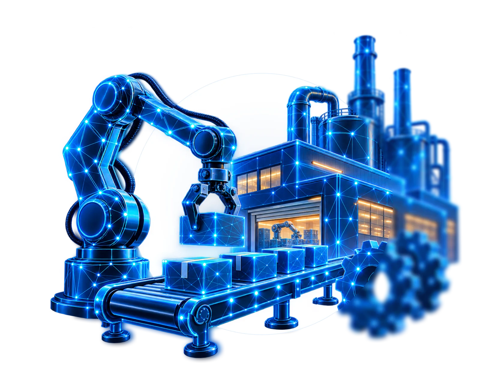 Connected plant floor using manufacturing IT solutions