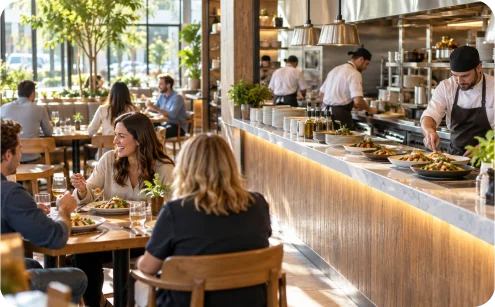 Restaurants, QSRs & Foodservice Groups